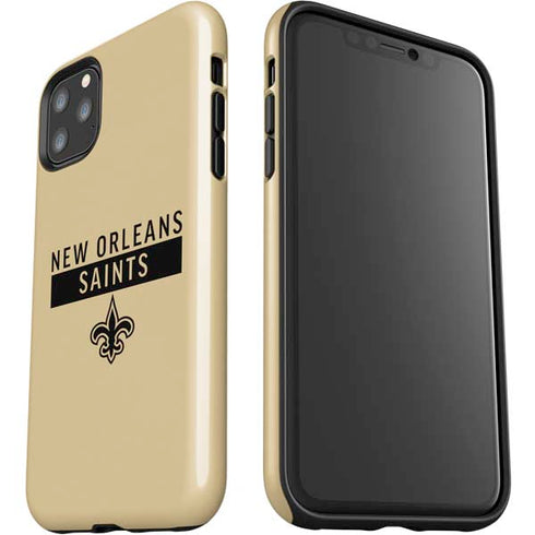 NFL New Orleans Saints Gold Performance Series iPhone 11 Pro Max Impact Case
