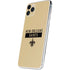 NFL New Orleans Saints Gold Performance Series iPhone 11 Pro Max Skin