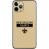 NFL New Orleans Saints Gold Performance Series iPhone 11 Pro Skin