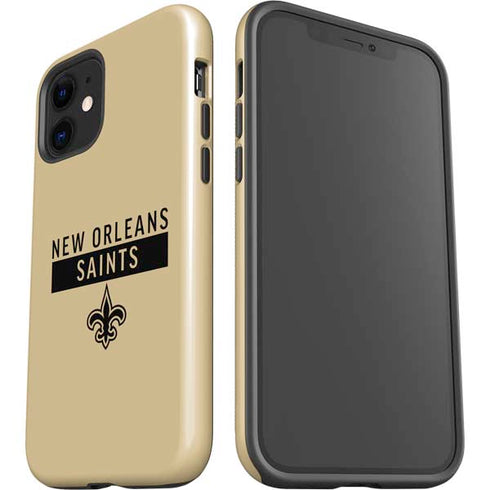 NFL New Orleans Saints Gold Performance Series iPhone 12 Impact Case