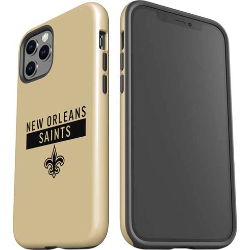 NFL New Orleans Saints Gold Performance Series iPhone 12 Pro Impact Case