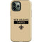 NFL New Orleans Saints Gold Performance Series iPhone 12 Pro Max Impact Case