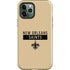 NFL New Orleans Saints Gold Performance Series iPhone 12 Pro Max Impact Case