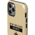 NFL New Orleans Saints Gold Performance Series iPhone 12 Pro Max Impact Case