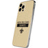 NFL New Orleans Saints Gold Performance Series iPhone 12 Pro Max Skin