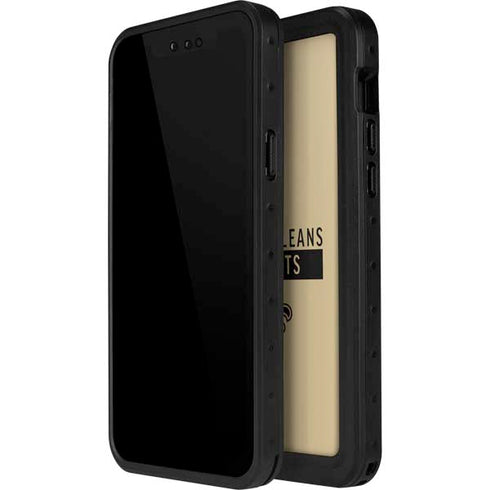 NFL New Orleans Saints Gold Performance Series iPhone 12 Pro Max Waterproof Case