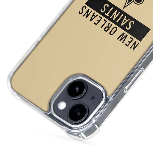 NFL New Orleans Saints Gold Performance Series iPhone 13 MagSafe Case