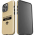 NFL New Orleans Saints Gold Performance Series iPhone 13 Pro Max Impact Case