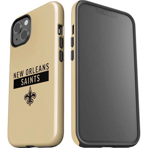 NFL New Orleans Saints Gold Performance Series iPhone 14 Plus Impact Case
