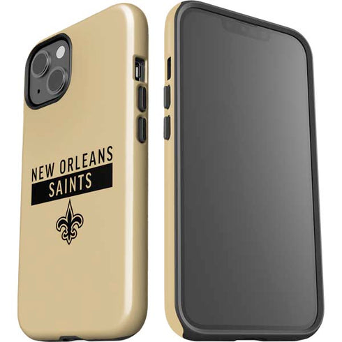 NFL New Orleans Saints Gold Performance Series iPhone 15 Impact Case