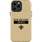 NFL New Orleans Saints Gold Performance Series iPhone 15 Pro Max Impact Case