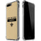 NFL New Orleans Saints Gold Performance Series iPhone 7/8 Plus Clear Case