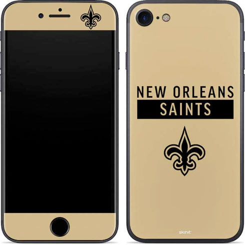 NFL New Orleans Saints Gold Performance Series iPhone 7 Skin
