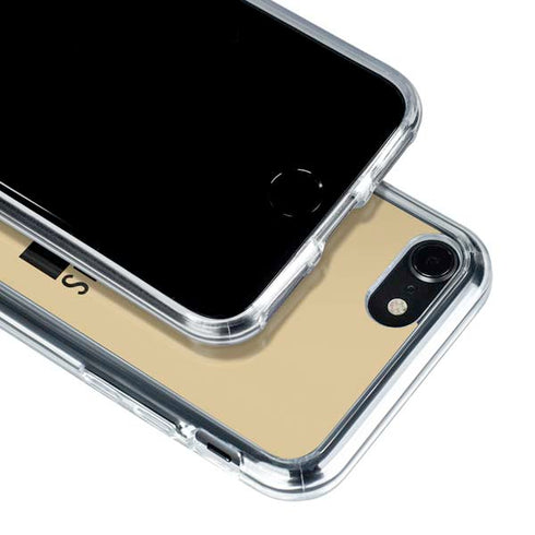 NFL New Orleans Saints Gold Performance Series iPhone SE (2nd & 3rd Gen) Clear Case