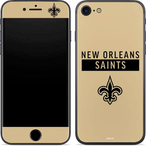 NFL New Orleans Saints Gold Performance Series iPhone SE (2nd & 3rd Gen) Skin