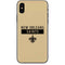 NFL New Orleans Saints Gold Performance Series iPhone X Skin