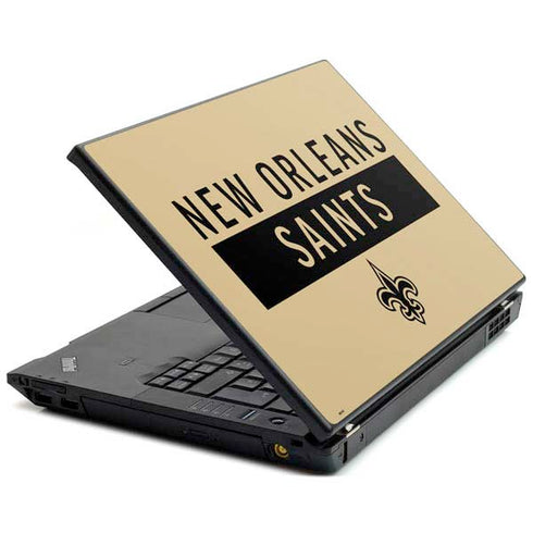 NFL New Orleans Saints Gold Performance Series Lenovo T420 Skin