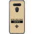 NFL New Orleans Saints Gold Performance Series LG K51/Q51 Clear Case