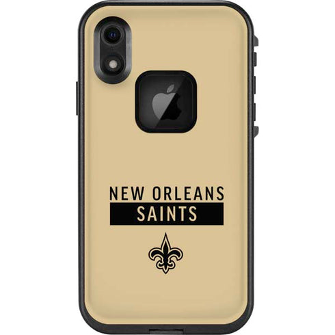 NFL New Orleans Saints Gold Performance Series LifeProof Fre iPhone Skin