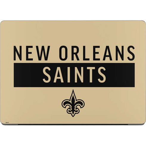 NFL New Orleans Saints Gold Performance Series MacBook Pro 14in (2021-24) Skin