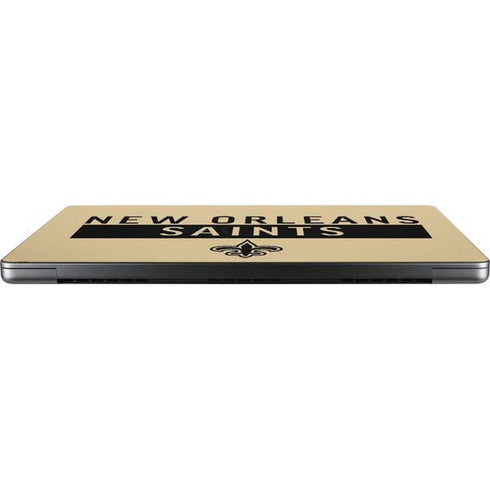 NFL New Orleans Saints Gold Performance Series MacBook Pro 14in (2021-24) Skin