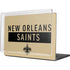 NFL New Orleans Saints Gold Performance Series MacBook Pro 16in (2021-25) Case plus Skin