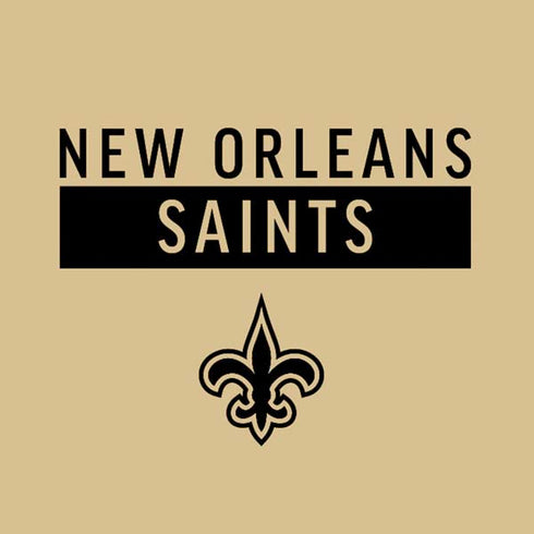NFL New Orleans Saints Gold Performance Series Moto E5 Play Skin