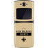 NFL New Orleans Saints Gold Performance Series Motorola RAZR Skin