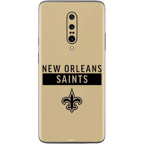 NFL New Orleans Saints Gold Performance Series OnePlus 7 Pro Skin