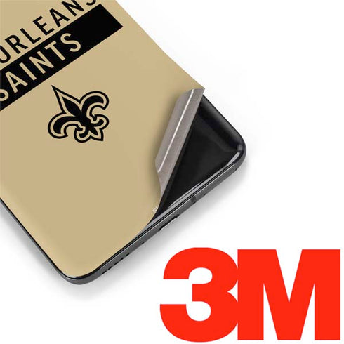 NFL New Orleans Saints Gold Performance Series OnePlus 7 Pro Skin