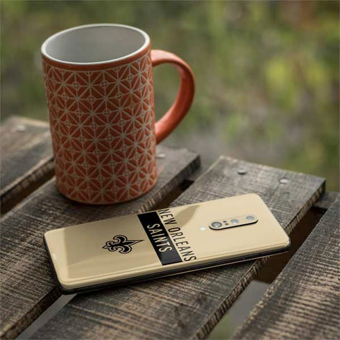 NFL New Orleans Saints Gold Performance Series OnePlus 7 Pro Skin