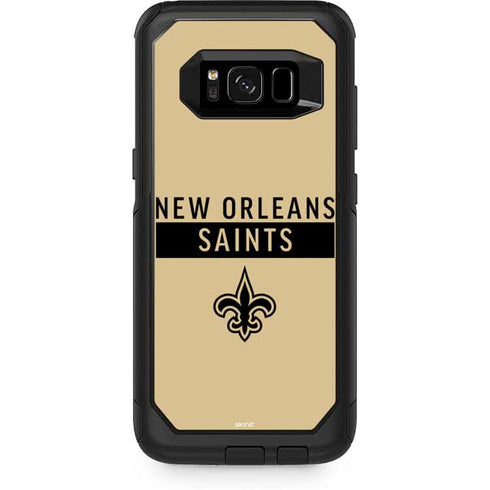 NFL New Orleans Saints Gold Performance Series Otterbox Commuter Galaxy Skin