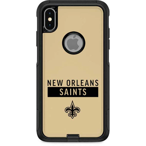 NFL New Orleans Saints Gold Performance Series Otterbox Commuter iPhone Skin