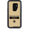 NFL New Orleans Saints Gold Performance Series Otterbox Defender Galaxy Skin