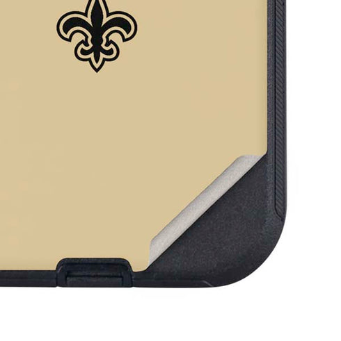 NFL New Orleans Saints Gold Performance Series Otterbox Defender iPhone Skin