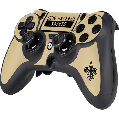 NFL New Orleans Saints Gold Performance Series PS4/PC SCUF Impact Controller Skin