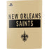 NFL New Orleans Saints Gold Performance Series PS5 Console Skin