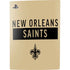 NFL New Orleans Saints Gold Performance Series PS5 Digital Edition Console Skin