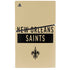 NFL New Orleans Saints Gold Performance Series PS5 Slim Disk Bundle Skin