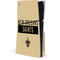 NFL New Orleans Saints Gold Performance Series PS5 Slim Disk Console Skin