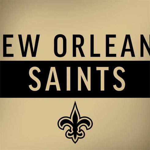 NFL New Orleans Saints Gold Performance Series Surface Book 2 13.5in Skin