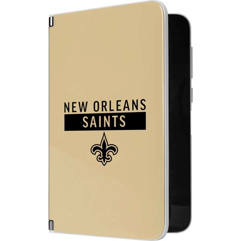 NFL New Orleans Saints Gold Performance Series Surface Duo Skin