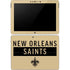 NFL New Orleans Saints Gold Performance Series Surface Go Skin