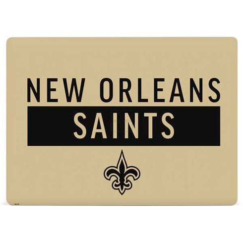 NFL New Orleans Saints Gold Performance Series Surface Laptop 2 Skin