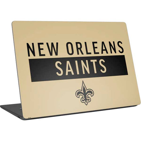 NFL New Orleans Saints Gold Performance Series Surface Laptop 4 15in Skin
