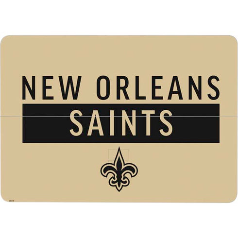 NFL New Orleans Saints Gold Performance Series Surface Laptop Studio Skin