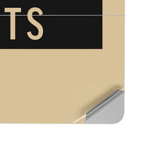 NFL New Orleans Saints Gold Performance Series Surface Laptop Studio Skin