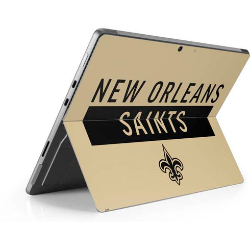 NFL New Orleans Saints Gold Performance Series Surface Pro 8 Skin
