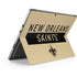 NFL New Orleans Saints Gold Performance Series Surface Pro 8 Skin