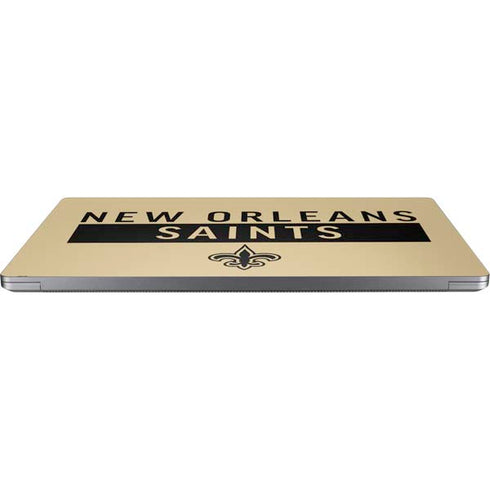 NFL New Orleans Saints Gold Performance Series Universal Laptop 16.6in (13.4 x 9.7in) Skin